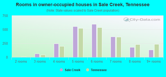 Rooms in owner-occupied houses in Sale Creek, Tennessee