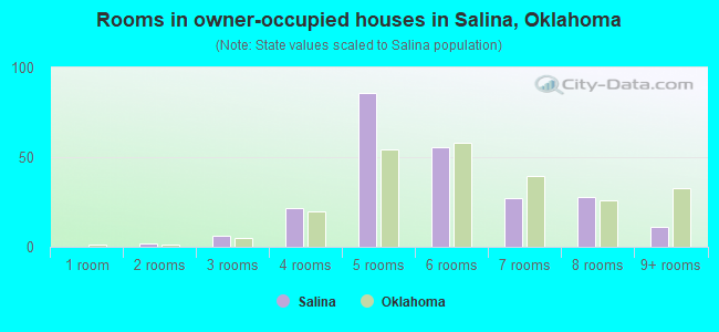 Rooms in owner-occupied houses in Salina, Oklahoma