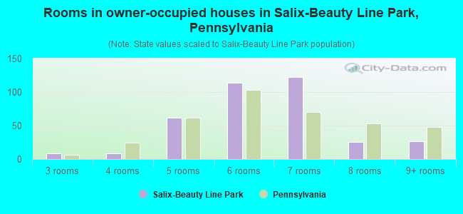 Rooms in owner-occupied houses in Salix-Beauty Line Park, Pennsylvania