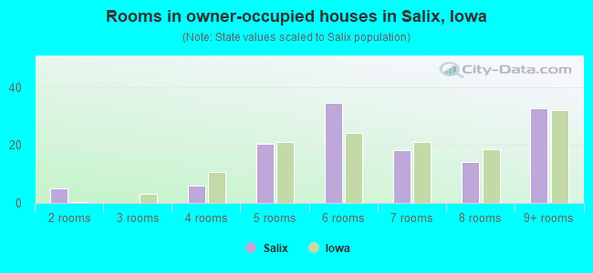 Rooms in owner-occupied houses in Salix, Iowa