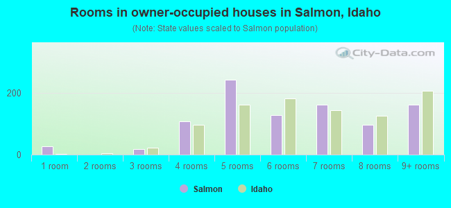 Rooms in owner-occupied houses in Salmon, Idaho