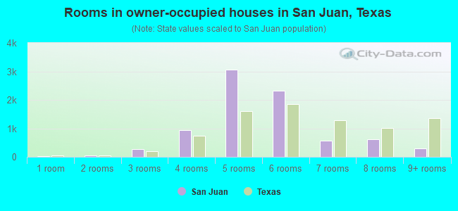 Rooms in owner-occupied houses in San Juan, Texas