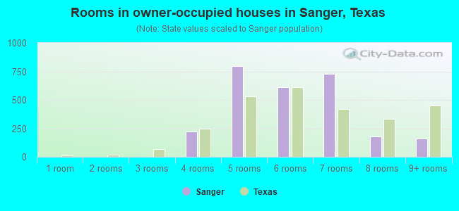 Rooms in owner-occupied houses in Sanger, Texas