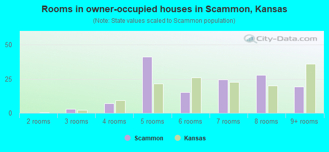 Rooms in owner-occupied houses in Scammon, Kansas