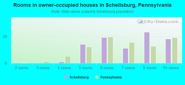 Rooms in owner-occupied houses in Schellsburg, Pennsylvania
