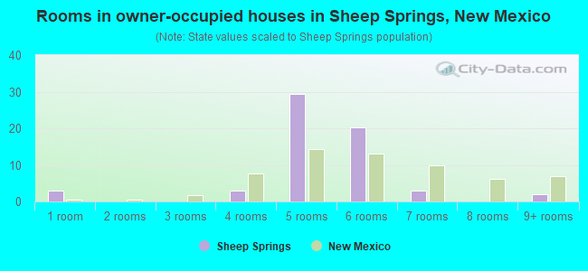 Rooms in owner-occupied houses in Sheep Springs, New Mexico