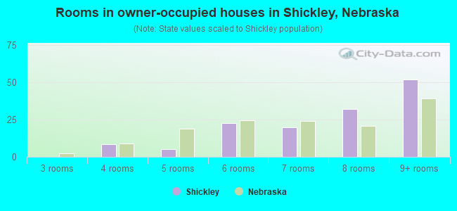 Rooms in owner-occupied houses in Shickley, Nebraska