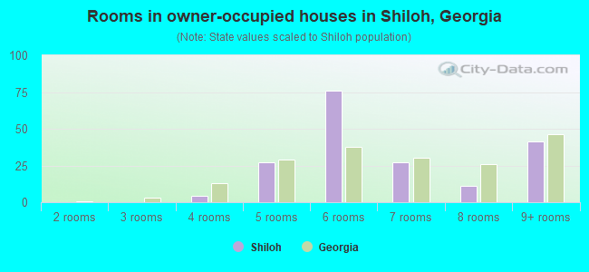 Rooms in owner-occupied houses in Shiloh, Georgia