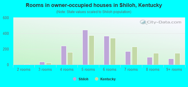 Rooms in owner-occupied houses in Shiloh, Kentucky