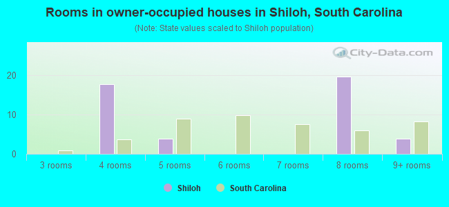 Rooms in owner-occupied houses in Shiloh, South Carolina