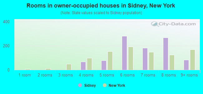 Rooms in owner-occupied houses in Sidney, New York