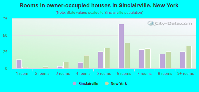 Rooms in owner-occupied houses in Sinclairville, New York