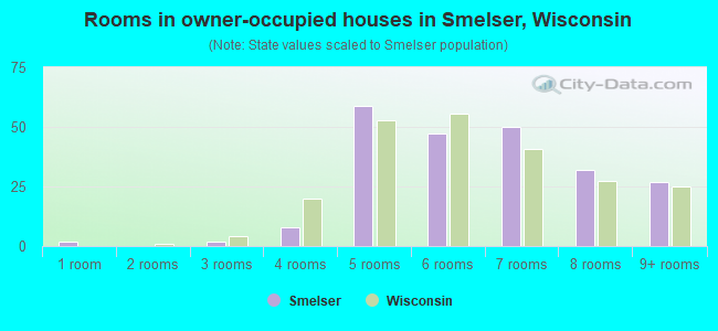 Rooms in owner-occupied houses in Smelser, Wisconsin