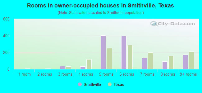 Rooms in owner-occupied houses in Smithville, Texas