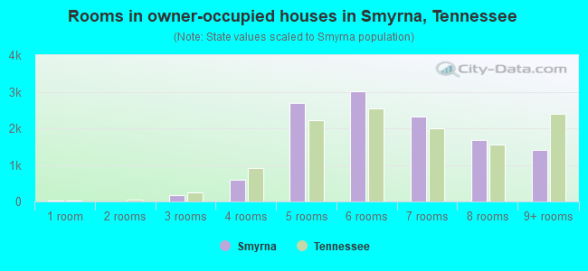 Rooms in owner-occupied houses in Smyrna, Tennessee