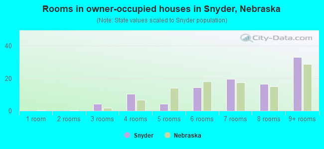 Rooms in owner-occupied houses in Snyder, Nebraska