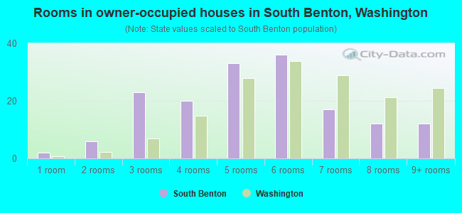 Rooms in owner-occupied houses in South Benton, Washington