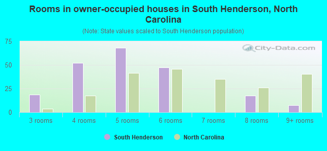Rooms in owner-occupied houses in South Henderson, North Carolina