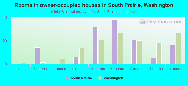Rooms in owner-occupied houses in South Prairie, Washington