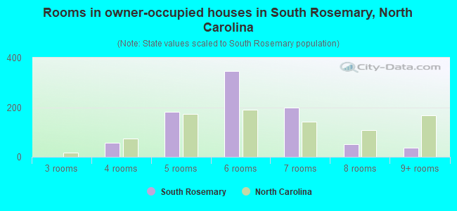 Rooms in owner-occupied houses in South Rosemary, North Carolina