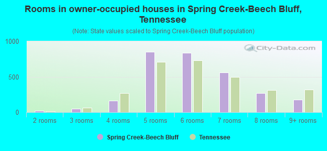 Rooms in owner-occupied houses in Spring Creek-Beech Bluff, Tennessee