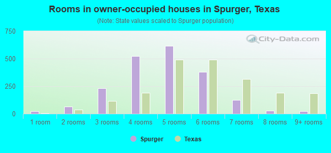 Rooms in owner-occupied houses in Spurger, Texas