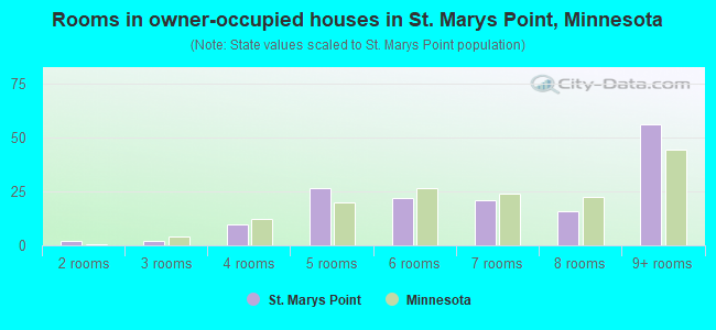 Rooms in owner-occupied houses in St. Marys Point, Minnesota