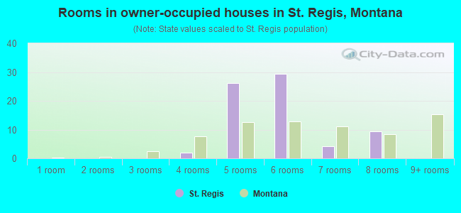 Rooms in owner-occupied houses in St. Regis, Montana