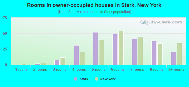 Rooms in owner-occupied houses in Stark, New York