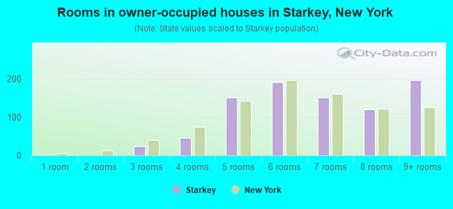 Rooms in owner-occupied houses in Starkey, New York