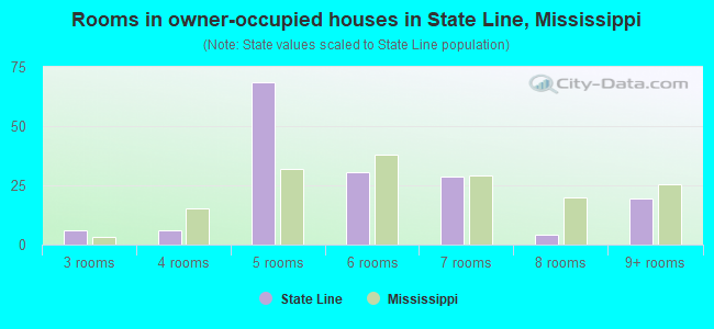 Rooms in owner-occupied houses in State Line, Mississippi