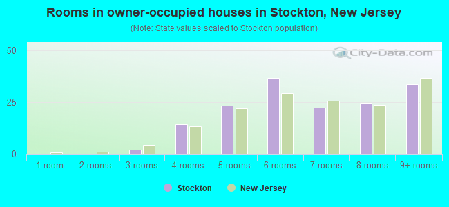 Rooms in owner-occupied houses in Stockton, New Jersey