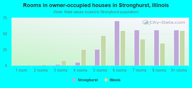 Rooms in owner-occupied houses in Stronghurst, Illinois