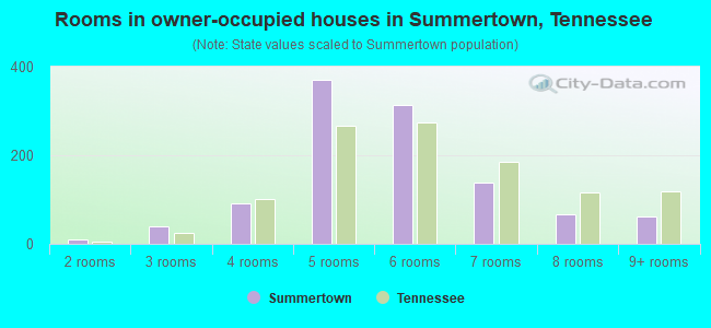 Rooms in owner-occupied houses in Summertown, Tennessee