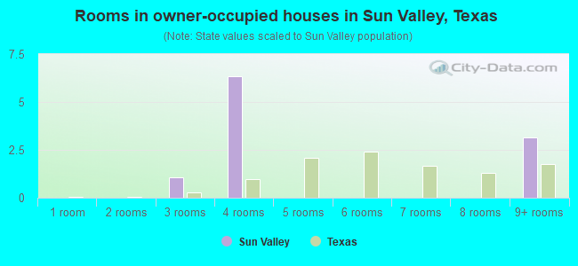 Rooms in owner-occupied houses in Sun Valley, Texas
