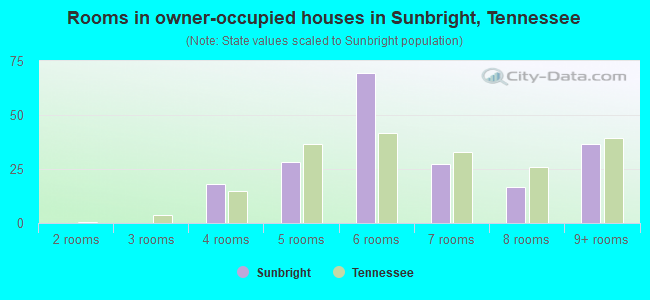 Rooms in owner-occupied houses in Sunbright, Tennessee