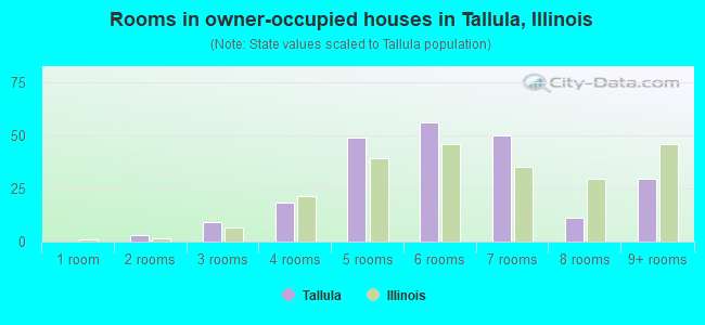 Rooms in owner-occupied houses in Tallula, Illinois