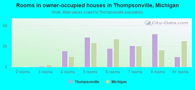 Rooms in owner-occupied houses in Thompsonville, Michigan