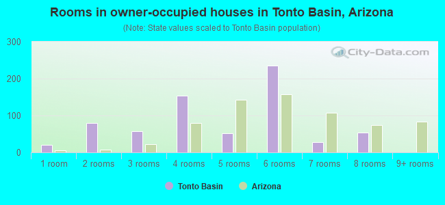 Rooms in owner-occupied houses in Tonto Basin, Arizona