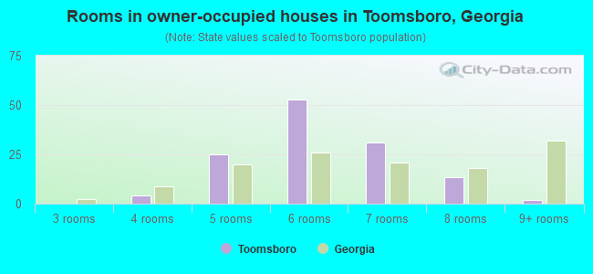 Rooms in owner-occupied houses in Toomsboro, Georgia
