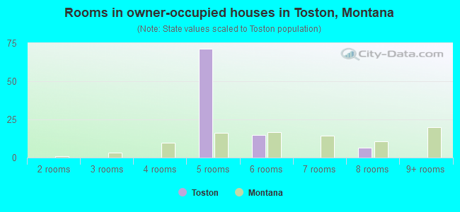 Rooms in owner-occupied houses in Toston, Montana