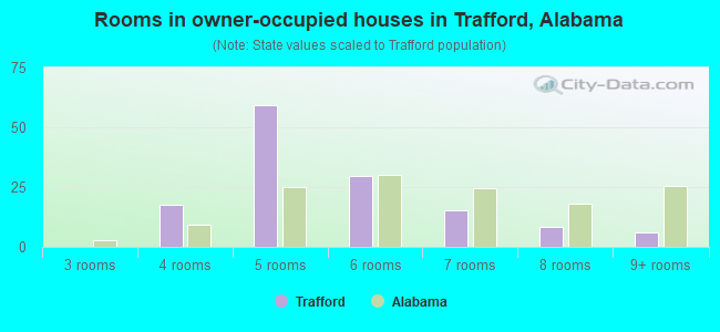 Rooms in owner-occupied houses in Trafford, Alabama
