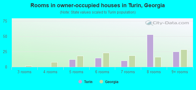 Rooms in owner-occupied houses in Turin, Georgia