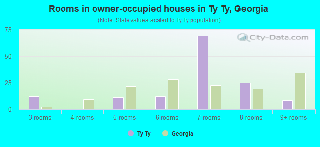 Rooms in owner-occupied houses in Ty Ty, Georgia