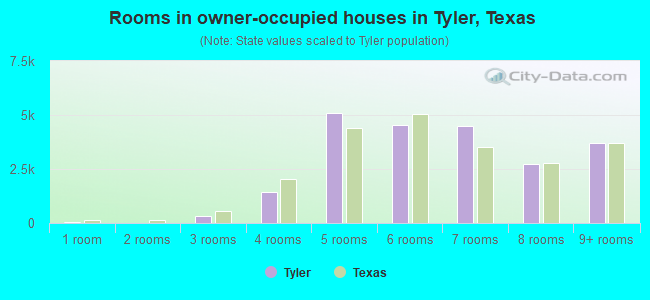 Rooms in owner-occupied houses in Tyler, Texas
