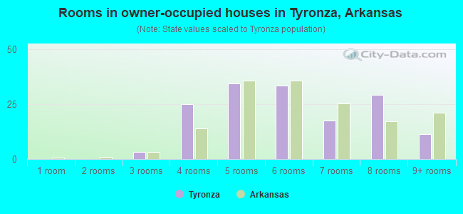 Rooms in owner-occupied houses in Tyronza, Arkansas