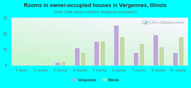 Rooms in owner-occupied houses in Vergennes, Illinois
