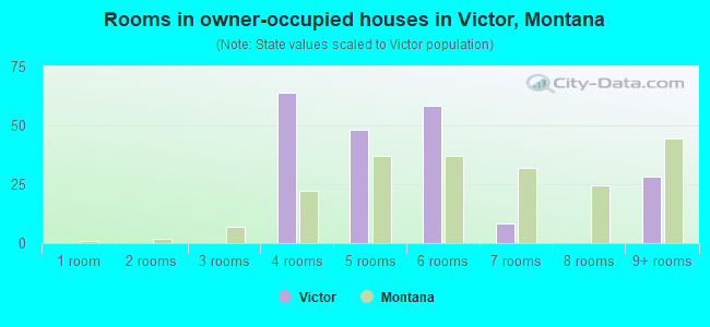 Rooms in owner-occupied houses in Victor, Montana