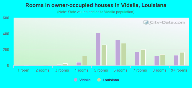 Rooms in owner-occupied houses in Vidalia, Louisiana