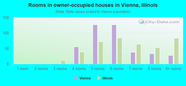 Rooms in owner-occupied houses in Vienna, Illinois